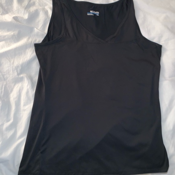 COLUMBIA BLACK Sleeveless top under garment tank  women’s size m medium - Picture 8 of 8